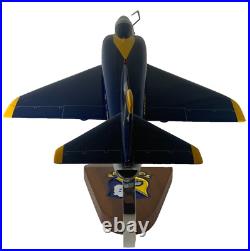 United States Navy A-4F Blue Angels Mahogany Model 140 Scale C8240