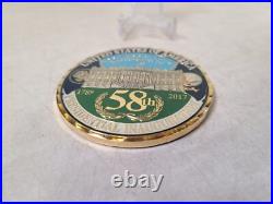 United States Navy Cermonial Guard Cermonial Center Of Excellence Challenge Coin
