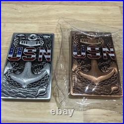 United States Navy Diver Challenge Coin Set Of 2