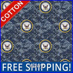 United States Navy Grate Cotton Fabric $$ Buy More Save More $$ #1555