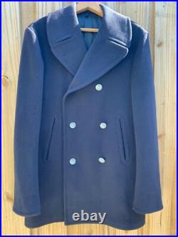 United States Navy Man's Wool Kersey Pembroke Inc. Peacoat