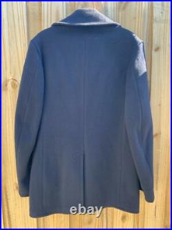 United States Navy Man's Wool Kersey Pembroke Inc. Peacoat