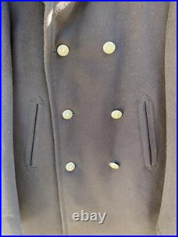 United States Navy Man's Wool Kersey Pembroke Inc. Peacoat