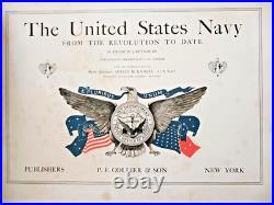 United States Navy Revolutionary War 1775 1917 Ships Aviation Admirals Book