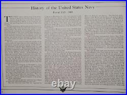 United States Navy Revolutionary War 1775 1917 Ships Aviation Admirals Book