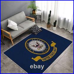 United States Navy Rug, Special Forces Rug, Customizable Rug, US Army Rug