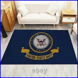 United States Navy Rug, Special Forces Rug, Customizable Rug, US Army Rug