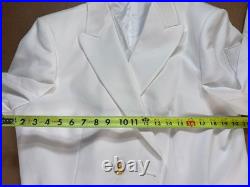 United States Navy USN Dinner Dress White Jacket Gloves Bowtie Flying Cross 5G52