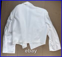 United States Navy USN Dinner Dress White Jacket Gloves Bowtie Flying Cross 5G52