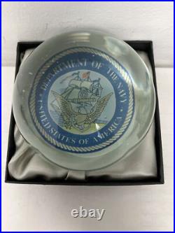 United States Navy and Air Force Dynasty Gallery Heirloom Collection Paperweight