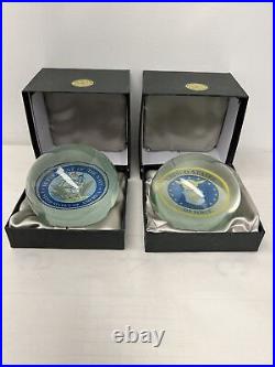 United States Navy and Air Force Dynasty Gallery Heirloom Collection Paperweight