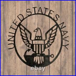 United States Navy metal sign