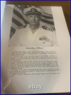 United States Ship Hancock USS CVA-19 1944 1969 Rare Hardcover Navy