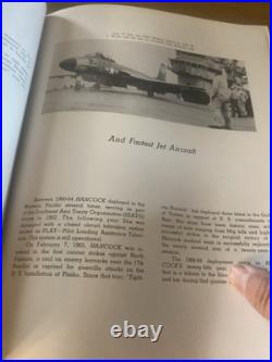 United States Ship Hancock USS CVA-19 1944 1969 Rare Hardcover Navy