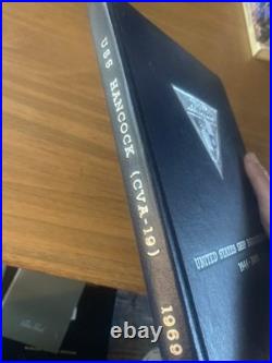 United States Ship Hancock USS CVA-19 1944 1969 Rare Hardcover Navy