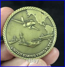 United States Third Fleet Commander Navy Challenge Coin