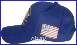 United States of America 250th Anniversary Navy Blue Embroidered Cap Hat