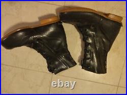 United States plastic (naval) boots of american US navy World War II WW II