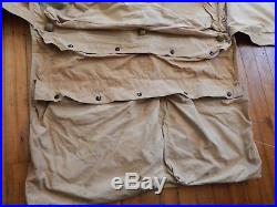 Unusual WW2 US Navy CHAPLAIN's Folding KIT Wardrobe DUFFLE Bag a rare piece