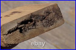 Us Navy Artifact Wwii Teak Relic From Deck Of Ww2 Battleship Uss New Jersey Bb62