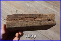 Us Navy Artifact Wwii Teak Relic From Deck Of Ww2 Battleship Uss New Jersey Bb62
