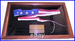 Us Navy Ranger Cv61 Decommissioning Flag Pennant To Commanding Allen Boot Hill