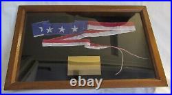 Us Navy Ranger Cv61 Decommissioning Flag Pennant To Commanding Allen Boot Hill