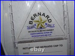 Us Navy Senior Officer Dress White Bernard Cap Company Usn Visor Size 7