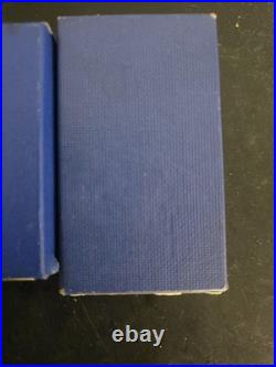 Us Navy Sterling Silver -dated Box Medals -v5 Badge -ribbons Worn- Estate Find