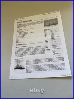Us Navy Uss Hartford Four Orders Desertion, Quarters, New Command Squadron Routi
