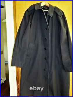 Us Navy Winter Coat With Removable Zipper Liner, #6218
