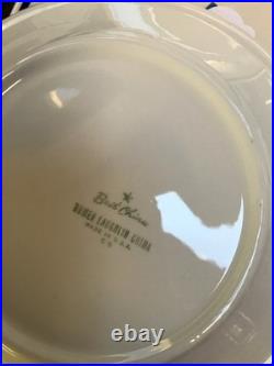 Us navy fouled anchor china Set 8 Dinner Plates Homer Laughlin 9.5 1960s