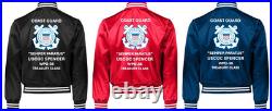 Uscg Uscgc Alex Haley Wmec-39 Endurancesatin Jacket Uscg Official License