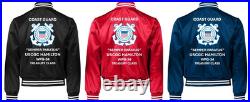 Uscg Uscgc Alex Haley Wmec-39 Endurancesatin Jacket Uscg Official License
