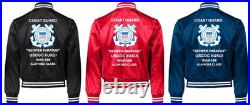 Uscg Uscgc Alex Haley Wmec-39 Endurancesatin Jacket Uscg Official License