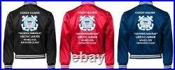 Uscg Uscgc Jarvis Whec-725 Hamil Clssatin Jacket Uscg Official License