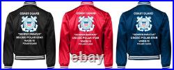 Uscg Uscgc Polar Starwagb-10 Polar Clssatin Jacket Uscg Official License