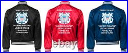 Uscg Uscgc Polar Starwagb-10 Polar Clssatin Jacket Uscg Official License