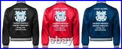 Uscg Uscgc Polar Starwagb-10 Polar Clssatin Jacket Uscg Official License