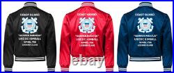 Uscg Uscgc Polar Starwagb-10 Polar Clssatin Jacket Uscg Official License