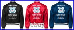 Uscg Uscgc Polar Starwagb-10 Polar Clssatin Jacket Uscg Official License