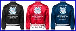 Uscg Uscgc Polar Starwagb-10 Polar Clssatin Jacket Uscg Official License