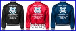 Uscg Uscgc Polar Starwagb-10 Polar Clssatin Jacket Uscg Official License