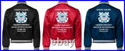 Uscgc Edisto Wagb-284 Wind Classsatin Jacket Uscg Official License