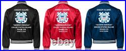 Uscgc Edisto Wagb-284 Wind Classsatin Jacket Uscg Official License