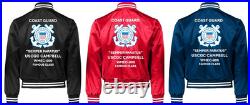 Uscgc Edisto Wagb-284 Wind Classsatin Jacket Uscg Official License
