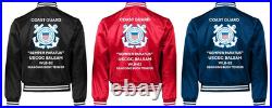 Uscgc Madrona Wlb-302 Buoy Tendersatin Jacket Uscg Official License