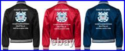 Uscgcoast Guard Station Cleveland Harbor-ohsatin Jacket Uscg Official License
