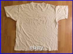 Used Vintage 1989 United States Navy White T-Shirt Missing Size Tag Large Or XL