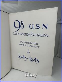 Usncb United States Navy Naval Construction Battalion 90th Seabees History Book